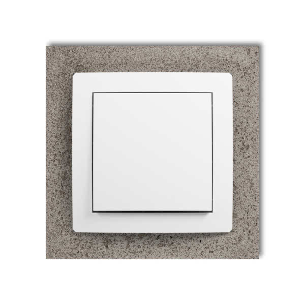 Łącznik i ramka z betonu DECO